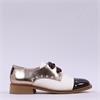 Marco Moreo Maura Toe Cap Ribbon Lace - Metallic Combi